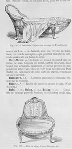 Illustrations of a Demi-Bain and a Bain de Siege, 18th Century by French School