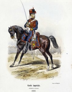 Imperial Guard: Artillery on Horseback in 1854 - in 