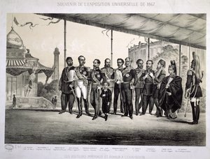 Imperial and Royal Visitors to the Universal Exposition in Paris, 1867