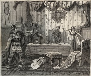Lothaire Enters the Palace of Otto II by French School