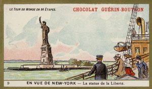 In sight of New York - the Statue of Liberty