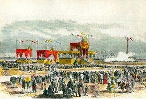 Inauguration of the Suez Canal in Egypt in 1869: The 