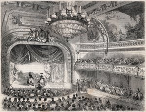 Inauguration of the theatre of the city of Vichy on July 2 by French School