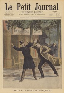 Incident between Major Esterhazy and the former Colonel Picquart