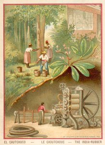 India rubber by French School