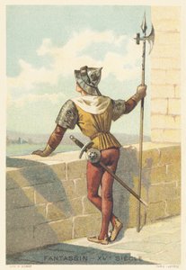 Infantry in the 15th century by French School