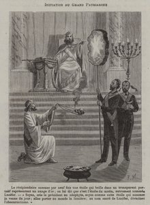 Initiation of a Grand Pontiff by French School