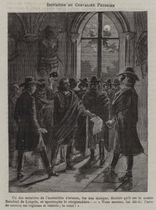 Initiation of a Prussian Knight by French School