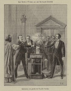 Initiation of a Royal Arch Mason in the York Rite
