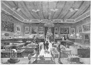 Inside the Palais de l