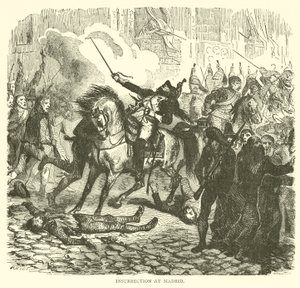 Insurrection at Madrid by French School