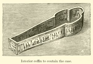 Interior coffin to contain the case by French School