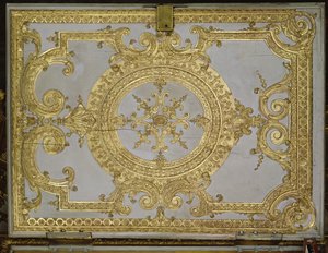 Interior of a Chapel, The Organ (Door Buffet) in the Style of Louis XIV