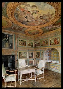 Interior of the Salle Louis XIV or the Salle de Bain by French School