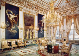 Interior of the Salon des Quatre Saisons by French School