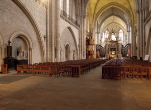 Internal view of the Cathedrale d