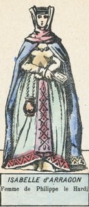 Isabelle of Aragon, Wife of Philip the Bold by French School