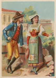 Italian Costume by French School