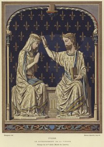Ivory Sculpture of the Coronation of the Virgin