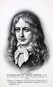 Jacques-Henri Bernardin de Saint-Pierre, French Author by French School