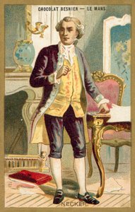 Jacques Necker, Swiss-born French banker and statesman by French School