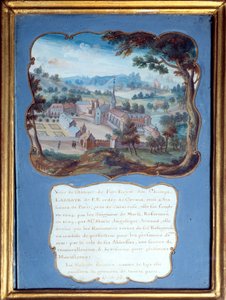 Jansenism: Perspective view of the abbey of Port Royal des Champs