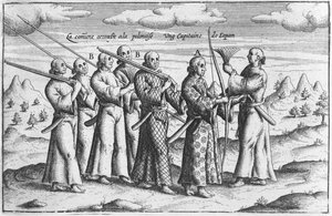 Japanese Nobleman with Escort, c.1660