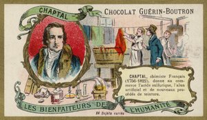 Jean-Antoine Chaptal, French chemist by French School