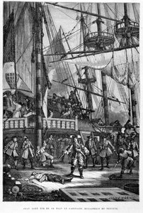 Jean Bart Kills the Dutch Captain of Neptune with His Hand - in 