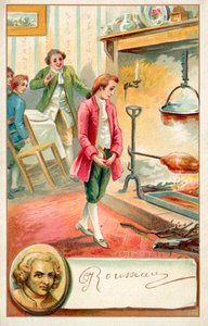 Jean Jacques Rousseau, Swiss philosopher by French School