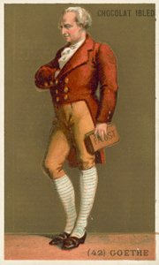 Johann Wolfgang von Goethe, German poet, novelist and playwright