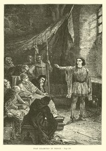 John Examined in Prison by French School