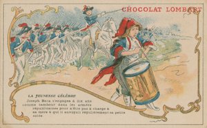 Joseph Bara, who joined the French Republican army as a drummer boy when just six years of age by French School