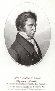 Joseph Louis Gay-Lussac by French School