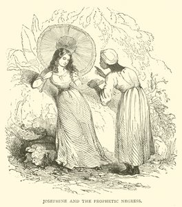 Josephine and the prophetic black woman by French School