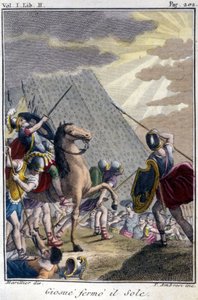 Joshua Stops the Race of the Sun by French School