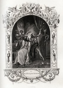 Julius III (Julius or Iulius or Giulio) (Pope from 1550 to 1555) and the Young Bertuccino, the Monkey Show. Engraving to Illustrate 