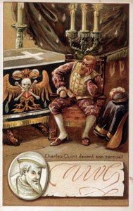 King Charles V in Front of His Coffin