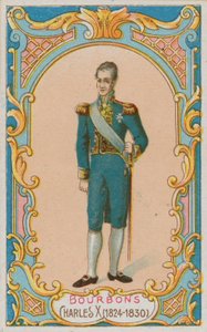 King Charles X of France by French School