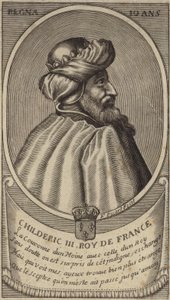 King Childeric III of the Franks