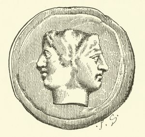 King Janus by French School
