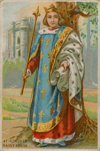 King Louis IX, Saint Louis by French School