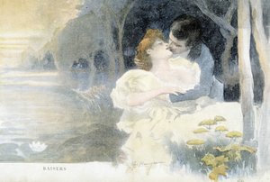 Kiss - by Balluriav by French School