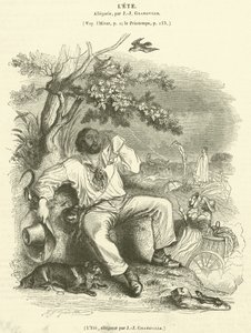 Summer, allegory by French School
