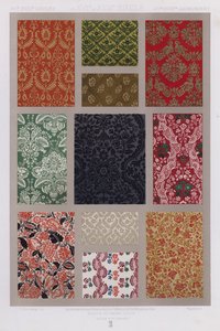 The Ornament of Fabrics: XVIth-XVIIIth Century by French School