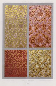 The Ornament of Fabrics: XVIth Century by French School