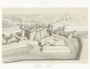 The Bastille, 1650 by French School