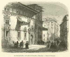 The House of Gralla, on Courcelles Square, in Barcelona