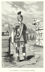 The Conquest, A Roman Centurion by French School