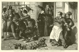 The Crusade of Women Against Intemperance in the United States (engraving)